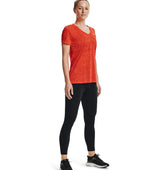 Under Armour Womens Tech Twist V-Neck Short Sleeve Shirt - Quick-Drying and Ultra-Soft