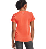 Under Armour Womens Tech Twist V-Neck Short Sleeve Shirt - Quick-Drying and Ultra-Soft