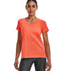 Under Armour Womens Tech Twist V-Neck Short Sleeve Shirt - Quick-Drying and Ultra-Soft