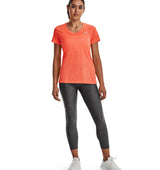 Under Armour Womens Tech Twist V-Neck Short Sleeve Shirt - Quick-Drying and Ultra-Soft