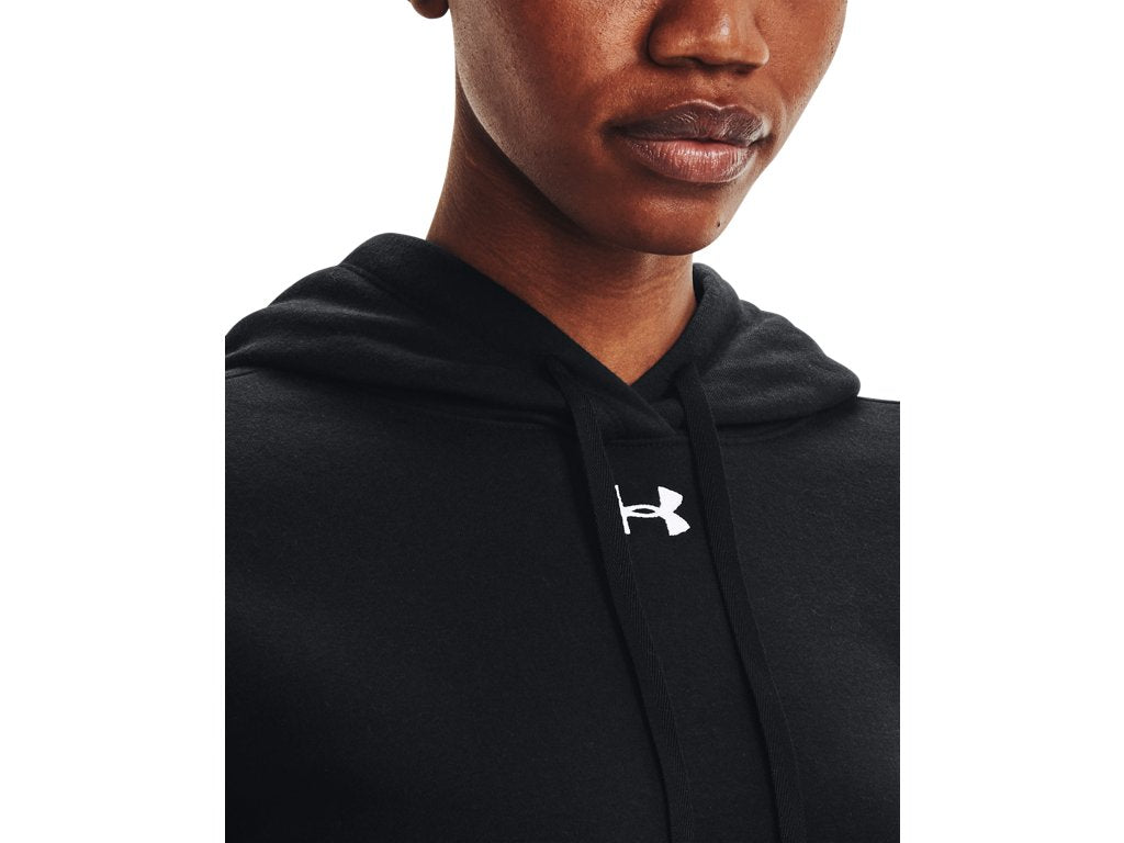 Under Armour Womens Hustle Fleece Hoodie - Ultra-Soft with Adjustable Drawcords