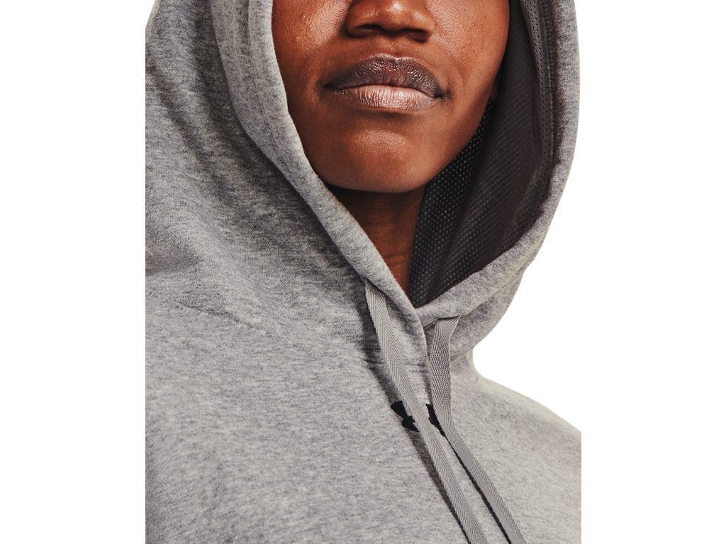 Under Armour Womens Hustle Fleece Hoodie - Ultra-Soft with Adjustable Drawcords