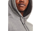 Under Armour Womens Hustle Fleece Hoodie - Ultra-Soft with Adjustable Drawcords