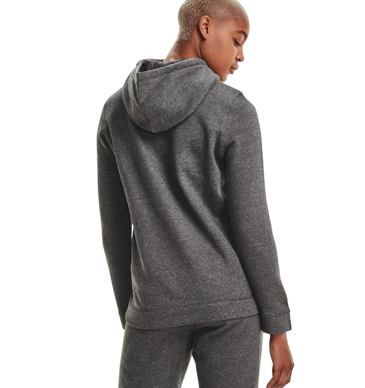 Under Armour Womens Hustle Fleece Hoodie - Ultra-Soft with Adjustable Drawcords