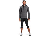 Under Armour Womens Hustle Fleece Hoodie - Ultra-Soft with Adjustable Drawcords