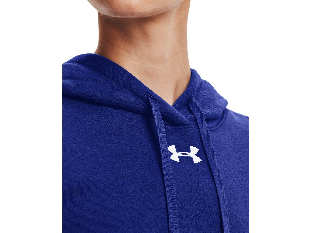 Under Armour Womens Hustle Fleece Hoodie - Ultra-Soft with Adjustable Drawcords