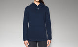 Under Armour Womens Hustle Fleece Hoodie - Ultra-Soft with Adjustable Drawcords