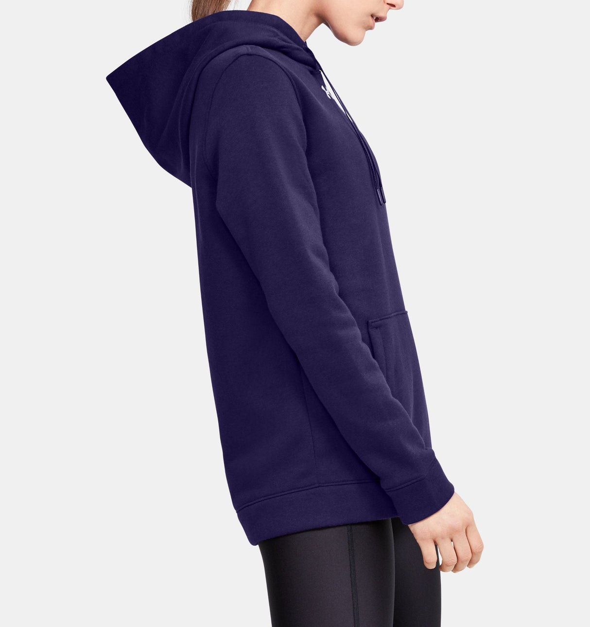 Under Armour Womens Hustle Fleece Hoodie - Ultra-Soft with Adjustable Drawcords