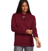 Under Armour Womens Hustle Fleece Hoodie - Ultra-Soft with Adjustable Drawcords