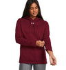 Under Armour Womens Hustle Fleece Hoodie - Ultra-Soft with Adjustable Drawcords