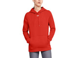 Under Armour Womens Hustle Fleece Hoodie - Ultra-Soft with Adjustable Drawcords
