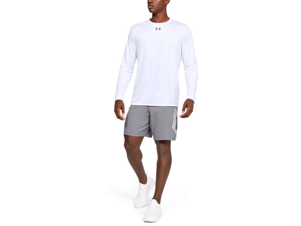 Under Armour Mens Locker 2.0 Long Sleeve Shirt - Quick-Drying Tech Fabric
