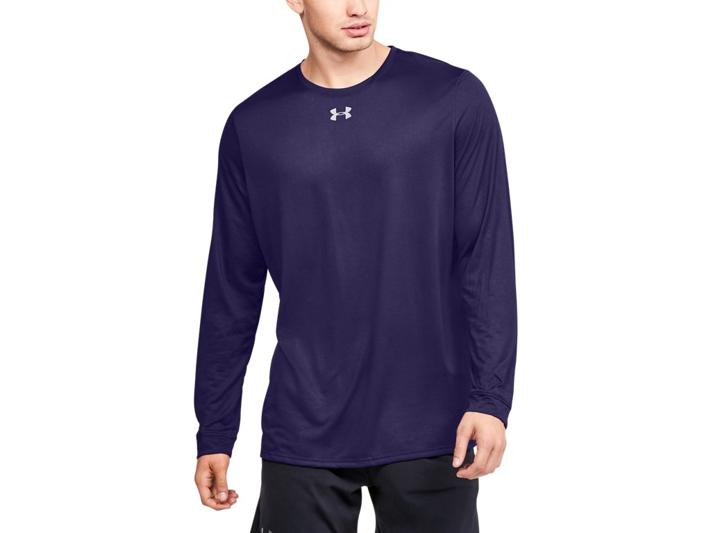 Under Armour Mens Locker 2.0 Long Sleeve Shirt - Quick-Drying Tech Fabric