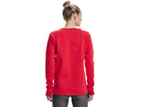 Under Armour Womens Hustle Fleece Crew Apparel - 4-Way Stretch Material