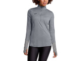 Under Armour Womens Locker Half Zip Apparel - Quick-Drying with Anti-Odor Technology