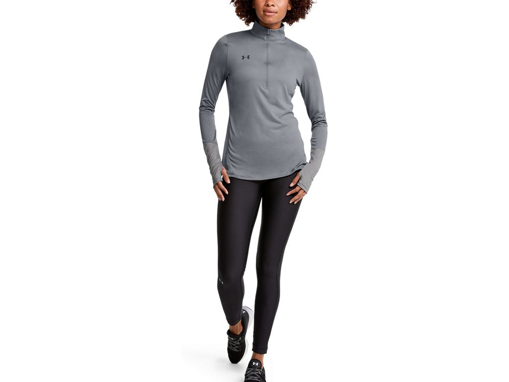 Under Armour Womens Locker Half Zip Apparel - Quick-Drying with Anti-Odor Technology
