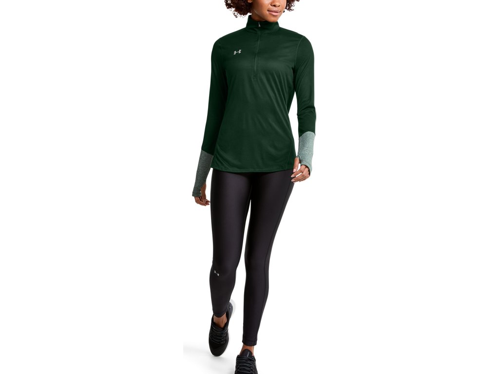 Under Armour Womens Locker Half Zip Apparel - Quick-Drying with Anti-Odor Technology
