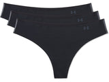 Under Armour Womens Pure Stretch Thong - 3-Pack