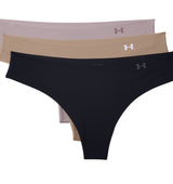 Under Armour Womens Pure Stretch Thong - 3-Pack