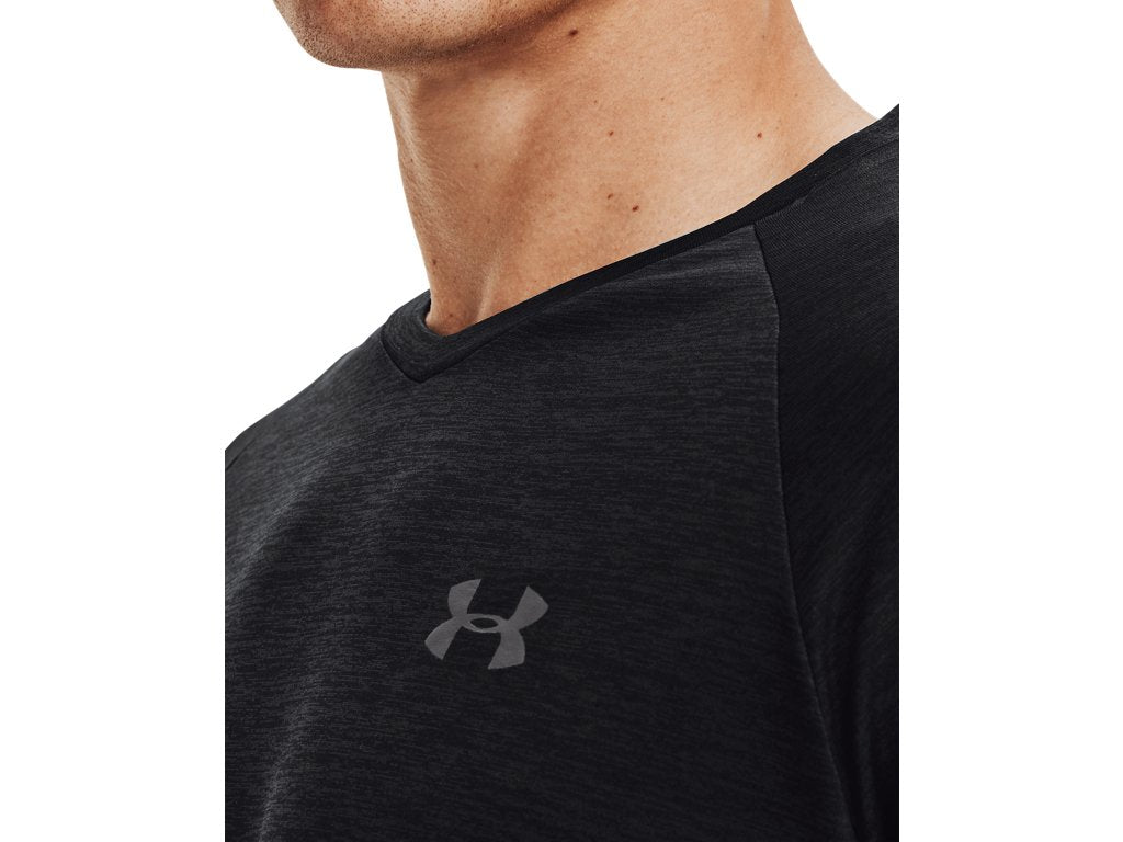 Under Armour Mens UA Tech V-Neck Short Sleeve Shirt - Quick-Drying