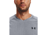 Under Armour Mens UA Tech V-Neck Short Sleeve Shirt - Quick-Drying