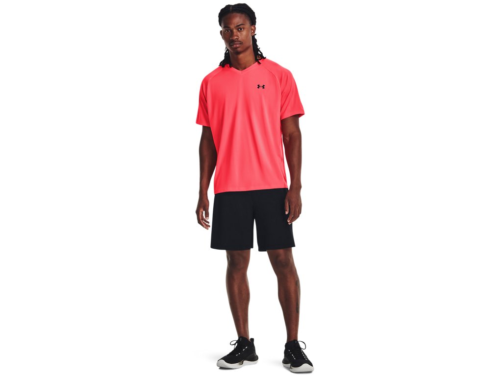 Under Armour Mens UA Tech V-Neck Short Sleeve Shirt - Quick-Drying