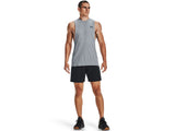 Under Armour Mens Left Chest Cut-Off Tank - Quick-Drying