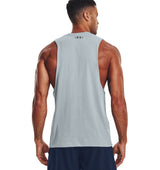 Under Armour Mens Left Chest Cut-Off Tank - Quick-Drying