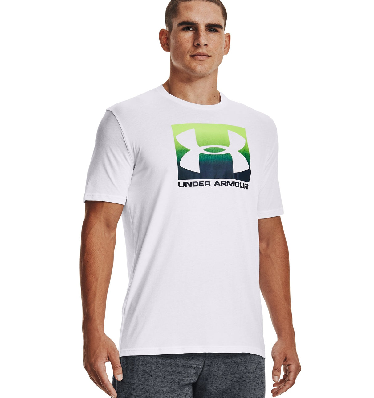 Under Armour Mens Boxed Short Sleeve T-Shirt - Quick-Drying Cotton Blend