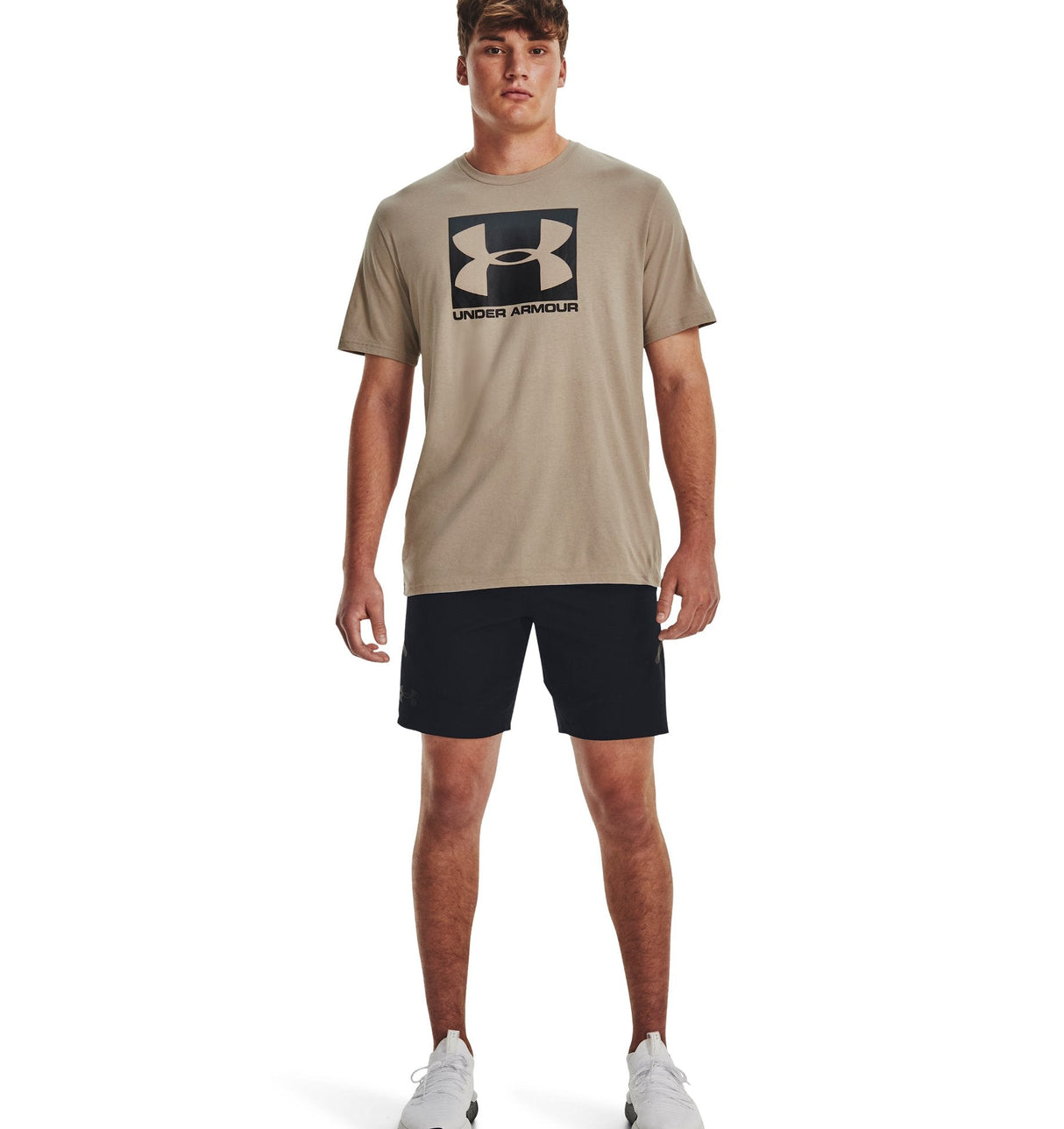 Under Armour Mens Boxed Short Sleeve T-Shirt - Quick-Drying Cotton Blend