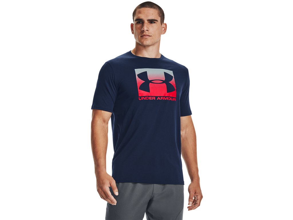 Under Armour Mens Boxed Short Sleeve T-Shirt - Quick-Drying Cotton Blend