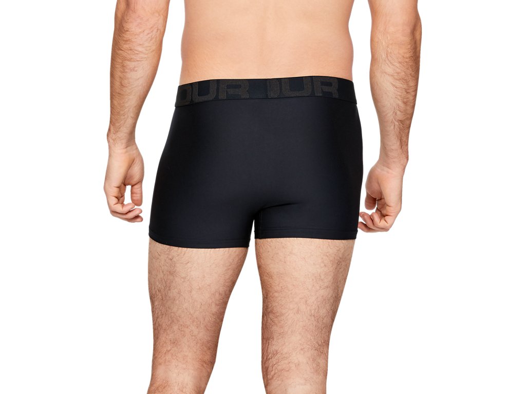 Under Armour Mens Tech 3 Inch Boxerjock Apparel - 4-Way Stretch Material