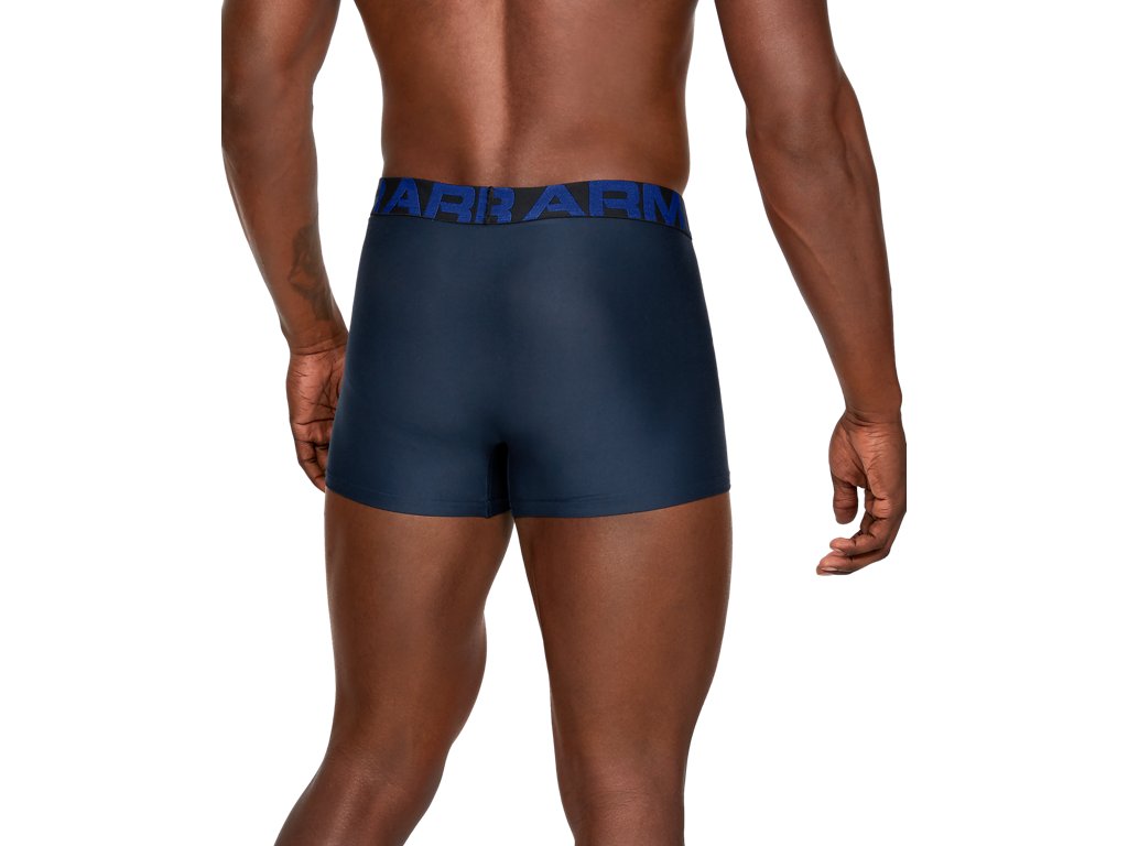 Under Armour Mens Tech 3 Inch Boxerjock Apparel - 4-Way Stretch Material