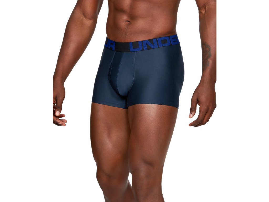 Under Armour Mens Tech 3 Inch Boxerjock Apparel - 4-Way Stretch Material
