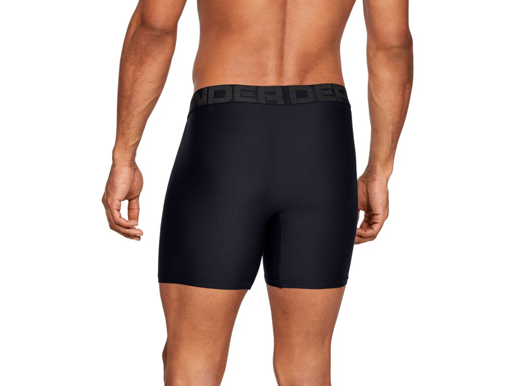 Under Armour Mens 6 Inch Boxerjock Apparel - 4-Way Stretch Material