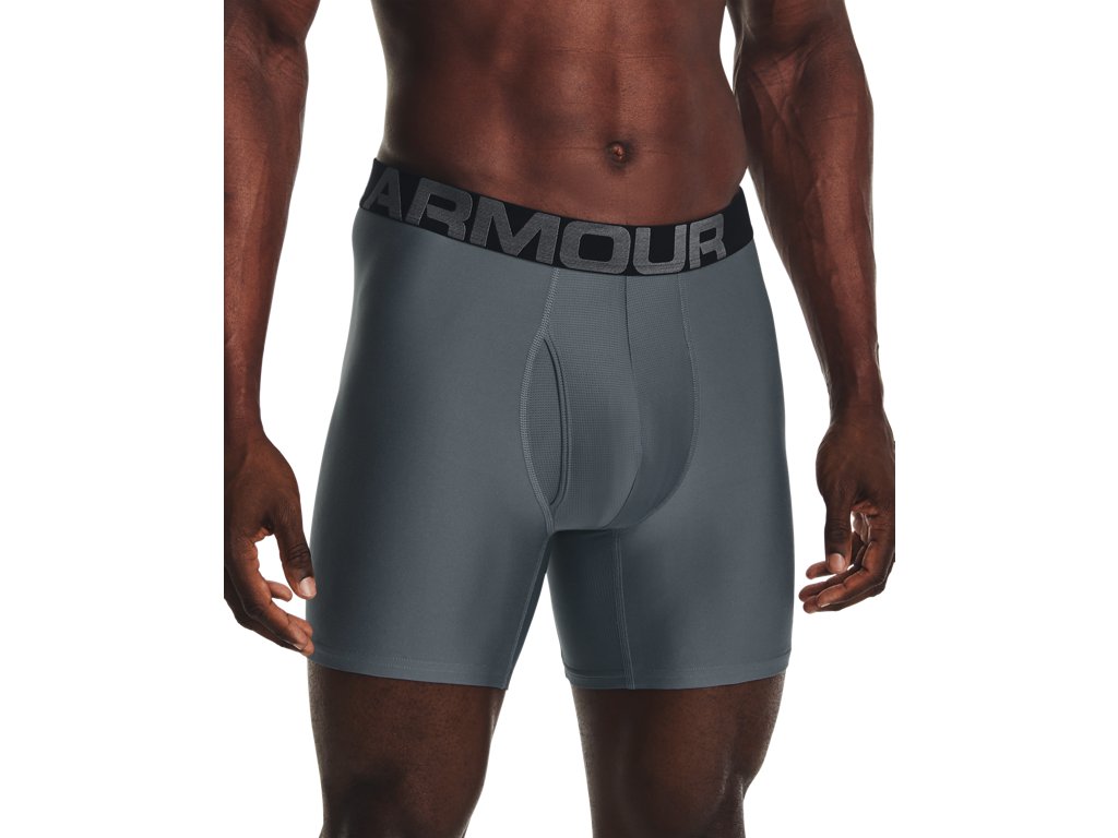 Under Armour Mens 6 Inch Boxerjock Apparel - 4-Way Stretch Material