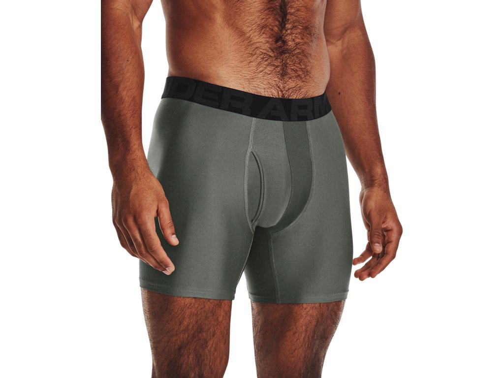 Under Armour Mens 6 Inch Boxerjock Apparel - 4-Way Stretch Material
