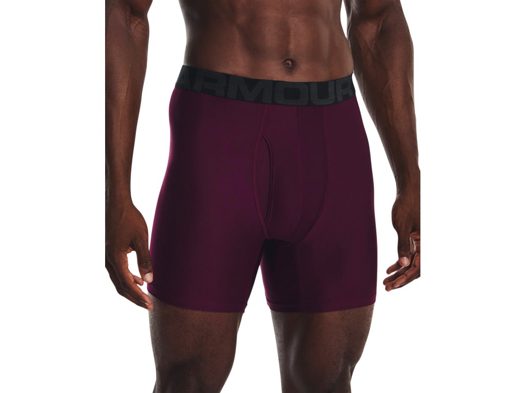 Under Armour Mens 6 Inch Boxerjock Apparel - 4-Way Stretch Material