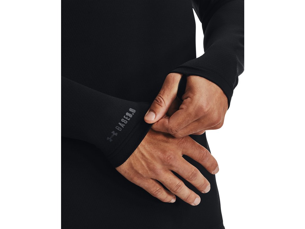 Under Armour Mens Base 3.0 Crew Long Sleeve - Cold Weather Performance Baselayer