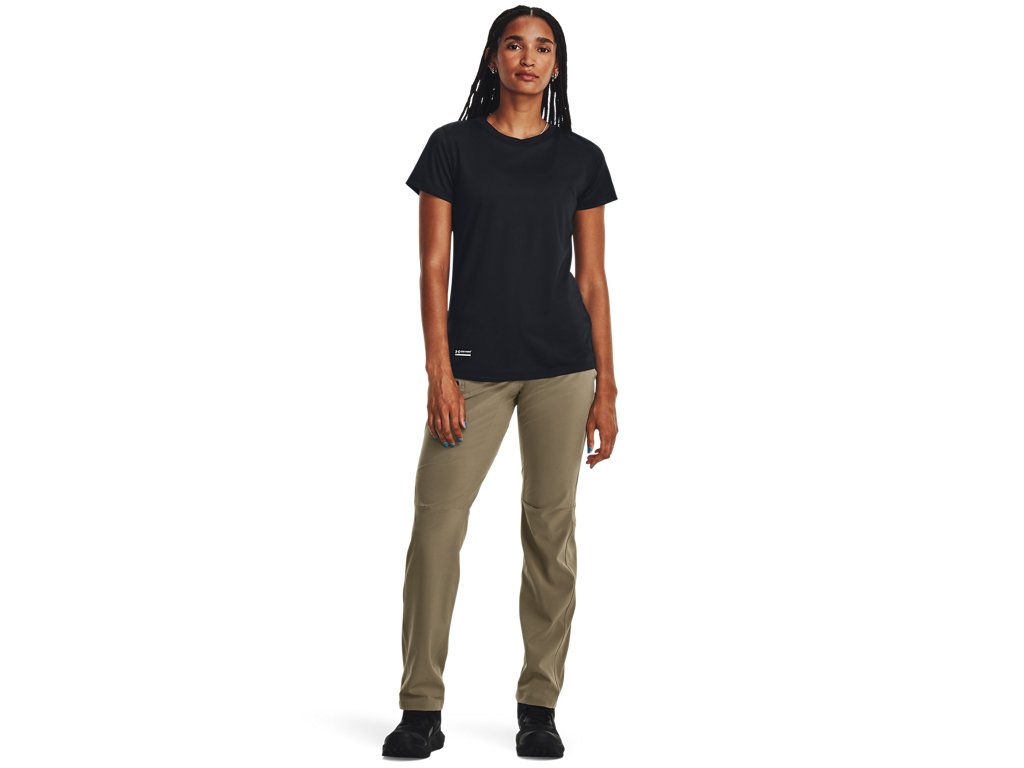 Under Armour Womens Tactical Tech Short Sleeve - Quick-Drying and Ultra-Soft