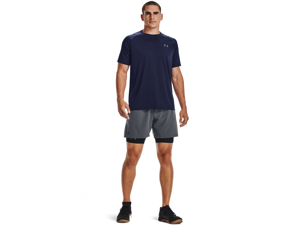 Under Armour Men's Tech 2.0 Textured Short Sleeve T-Shirt - Quick-Drying and Ultra-Soft