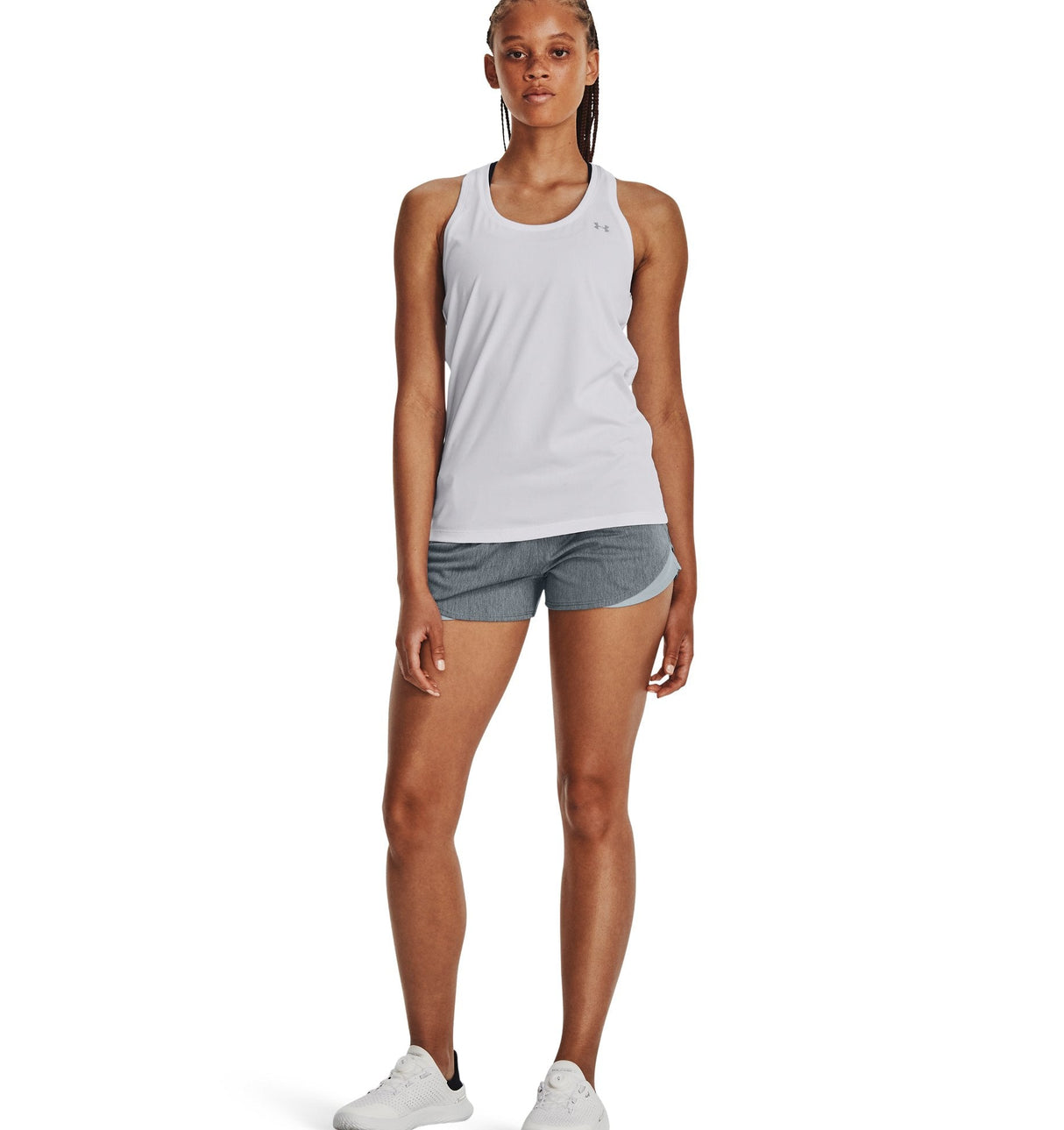 Under Armour Womens Play Up 3.0 Twist Shorts - Sweat-Wicking Apparel