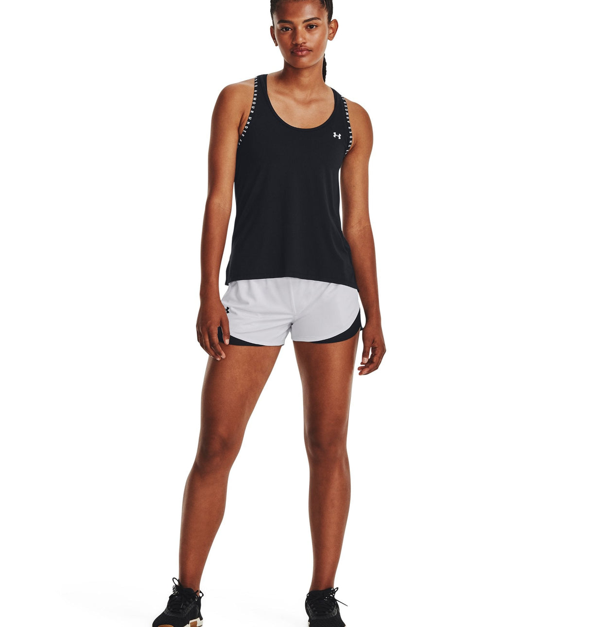 Under Armour Womens Play Up 3.0 Twist Shorts - Sweat-Wicking Apparel
