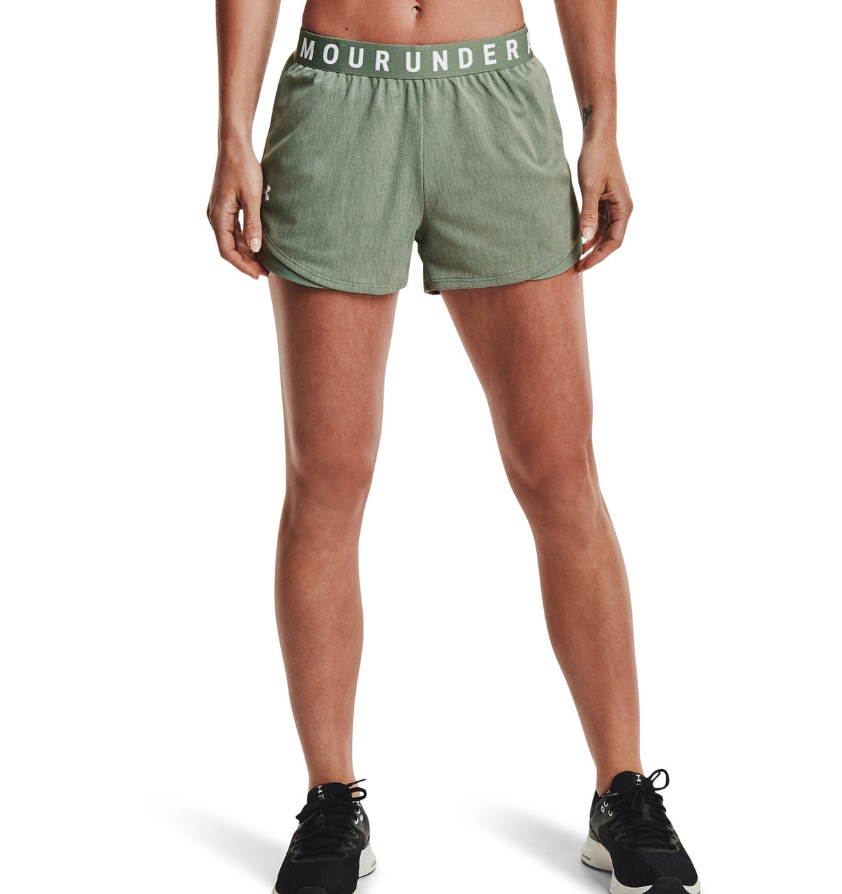 Under Armour Womens Play Up 3.0 Twist Shorts - Sweat-Wicking Apparel