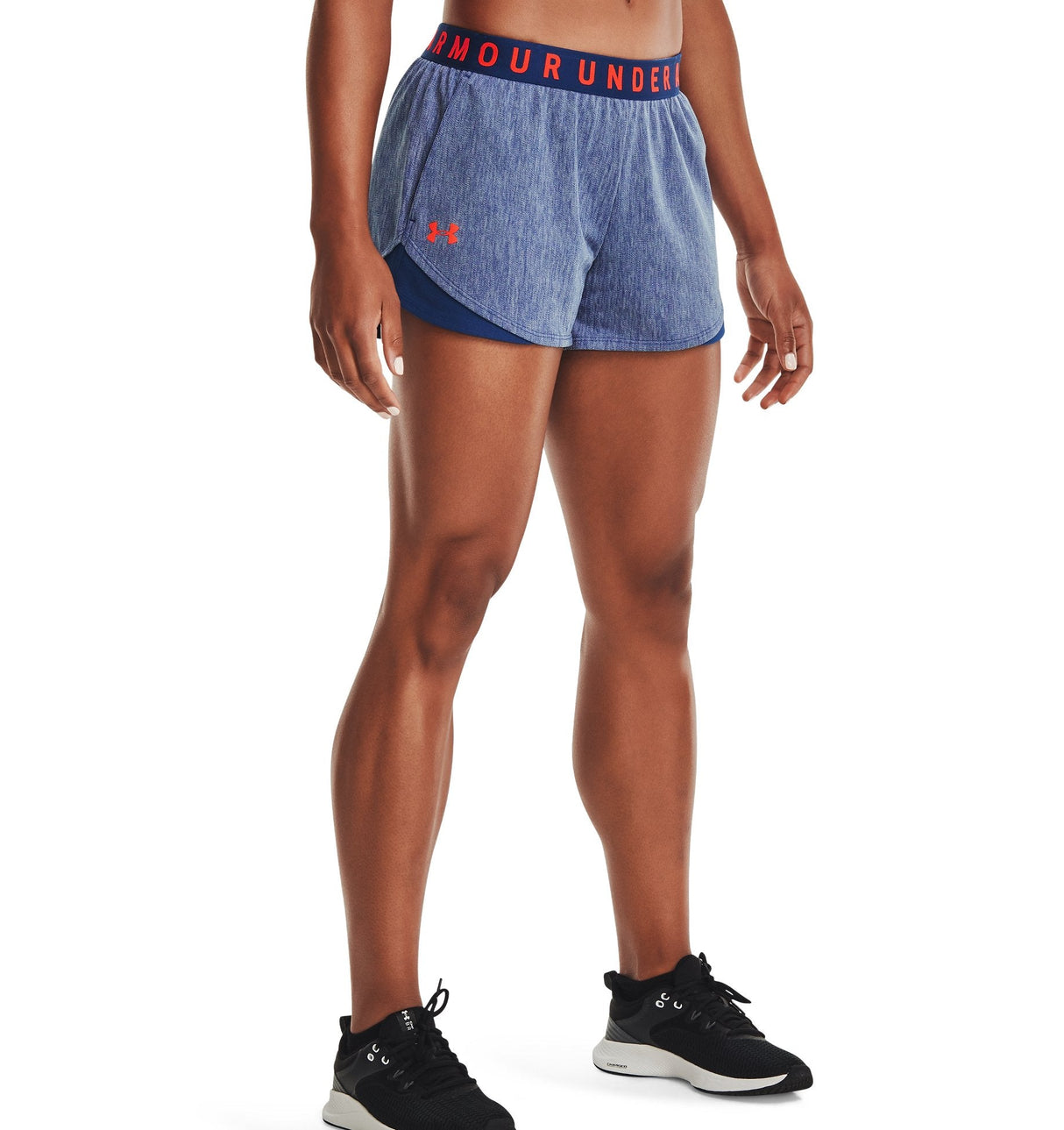 Under Armour Womens Play Up 3.0 Twist Shorts - Sweat-Wicking Apparel