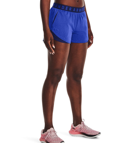 Under Armour Womens Play Up 3.0 Twist Shorts - Sweat-Wicking Apparel