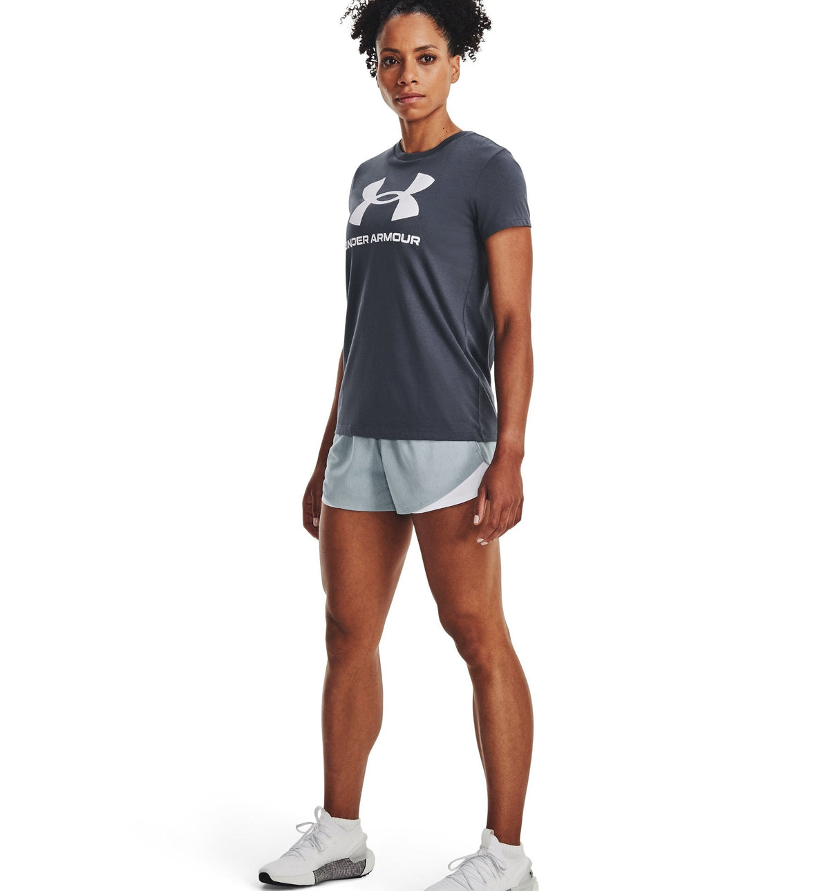 Under Armour Womens Play Up 3.0 Twist Shorts - Sweat-Wicking Apparel