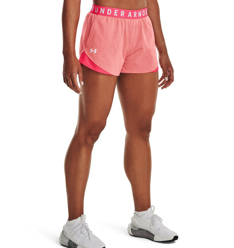 Under Armour Womens Play Up 3.0 Twist Shorts - Sweat-Wicking Apparel