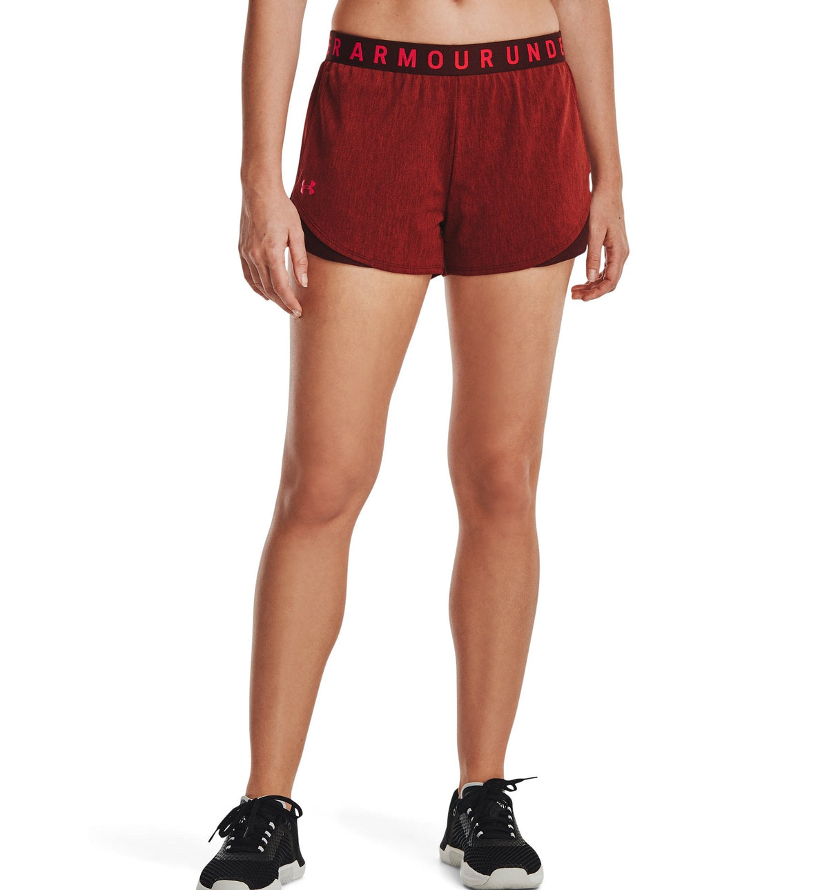Under Armour Womens Play Up 3.0 Twist Shorts - Sweat-Wicking Apparel