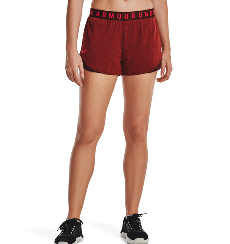 Under Armour Womens Play Up 3.0 Twist Shorts - Sweat-Wicking Apparel